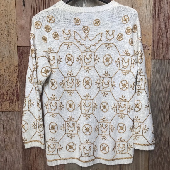 Vintage Rafia Sweater M - Picture 3 of 5